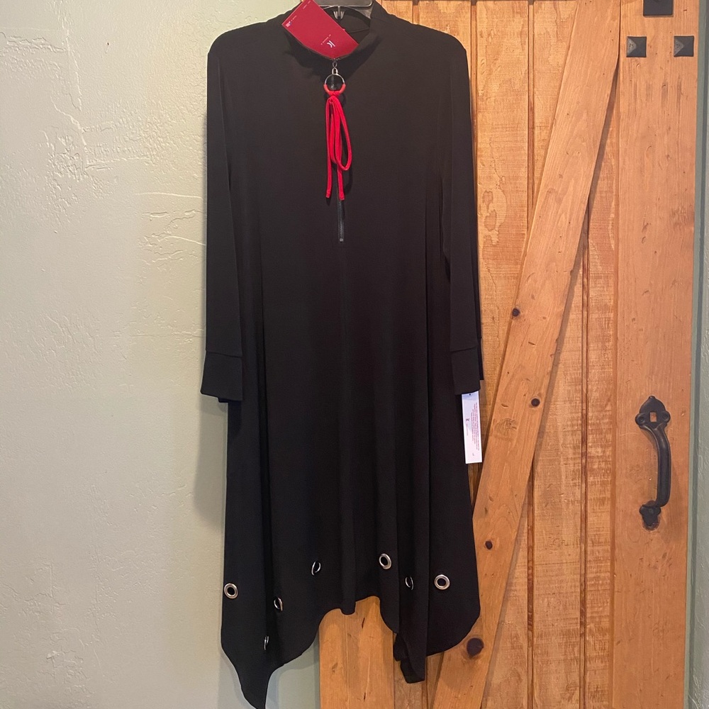 IC by Connie K Black Dress, NWT size Large